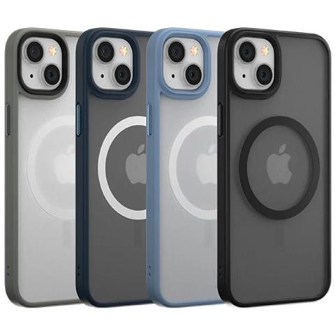 Cover Magnetica Pino Apple Magsafe per iPhone 14 Pro Blu - Foto 1