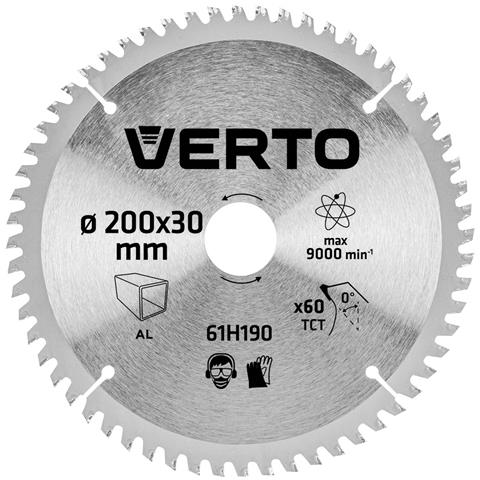 Lama Per Sega Widia, 200 X 30 Mm, 60 Denti, Per Alluminio - Foto 1