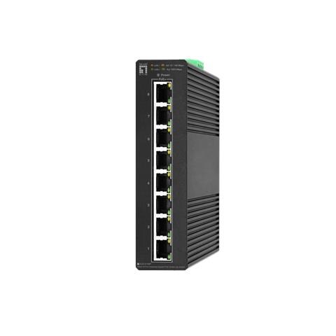 IGS-2108P switch di rete Gestito L2 Gigabit Ethernet (10/100/1000) Supporto Power over Ethernet (PoE) Nero - Foto 1