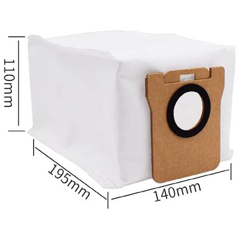 Sacchetto Per La Polvere Dreame L10s Ultra /s10 Pro /xiaomi Omni Robot Aspirapolvere B101cn Confezione Da 8 - Foto 2