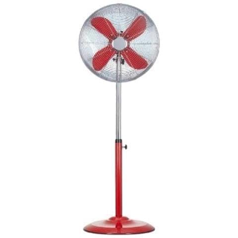 Ventilatore a Torre con 4 Pale Oscillazione Destra Sinistar Colore Bianco / Rosso - Foto 1