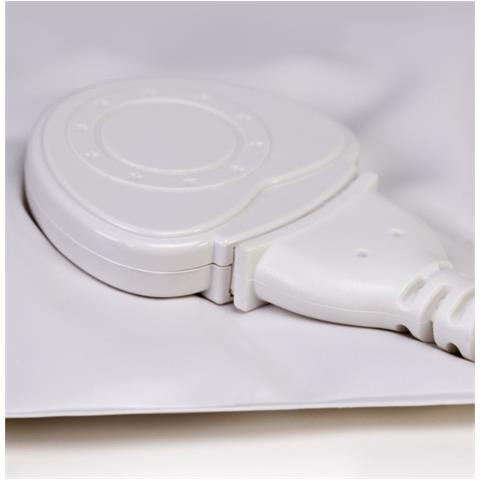 Cuscinetto Riscaldante Flexy Heat EP da 40 x 30 cm con Telecomando Potenza 100 W Colore Bianco / Grigio - Foto 3