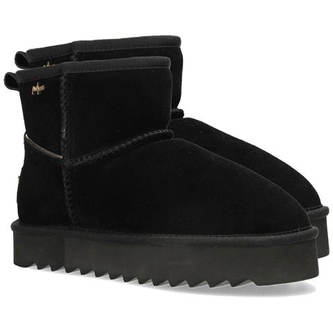 Jane Wm Booties Stivaletti Pelle Scarpe Donna Nero Eu 36, Mich2000943w 1000 - Foto 1