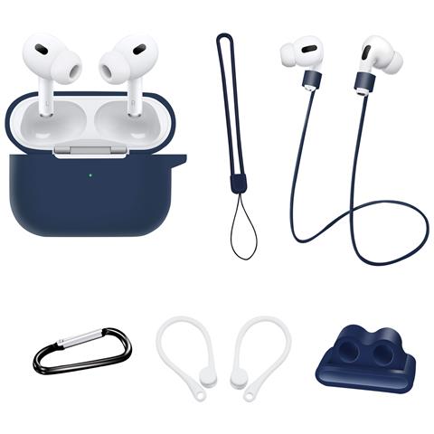 Set Di 6 Accessori Per Airpods Pro 2 - Blu Intenso - Foto 1