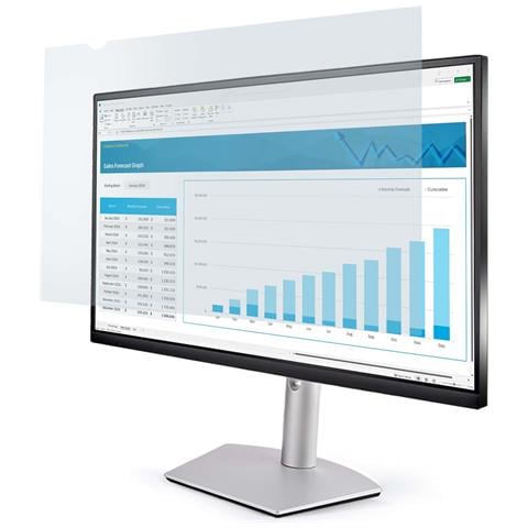 StarTech.com Filtro anti luce blu da 24" 16:10, filtro per schermo anti luce blu per monitor da 24 pollici, riduce l'affaticamento degli occhi, doppia opzione di montaggio, conforme a TAA - Foto 1