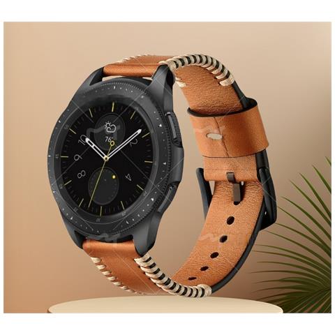 Elegante Cinturino In Pelle Marrone Per Galaxy Watch 5/5 Pro - Foto 2