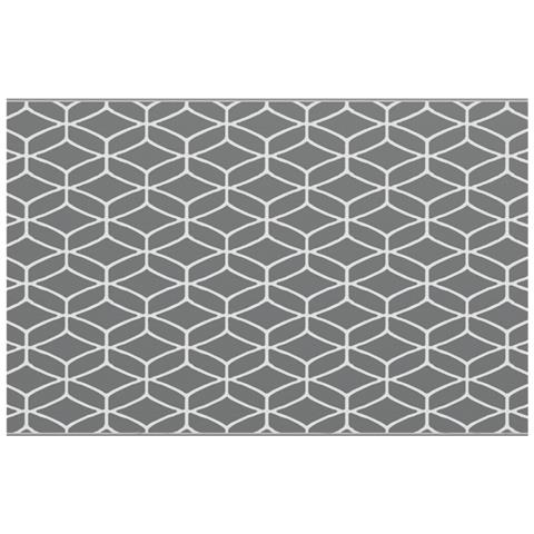 Coperta da Esterno ARAKIL di Grigia e Bianca Poliestere - Foto 1