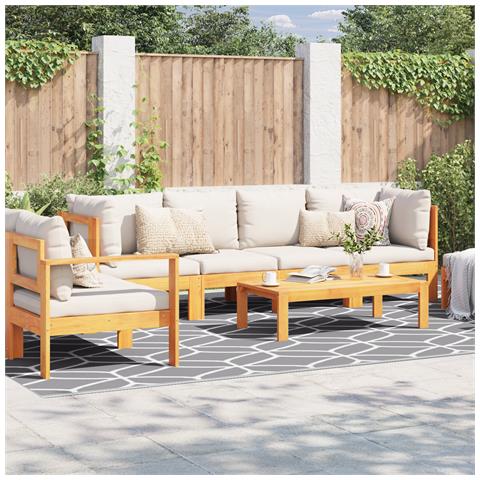 Coperta da Esterno ARAKIL di Grigia e Bianca Poliestere - Foto 2