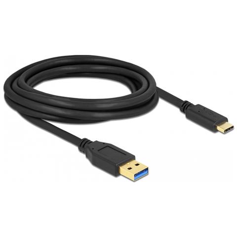 Cavo SuperSpeed USB (USB 3.2 Gen 2) di Tipo-A per USB Type-C da 3 m - Foto 2