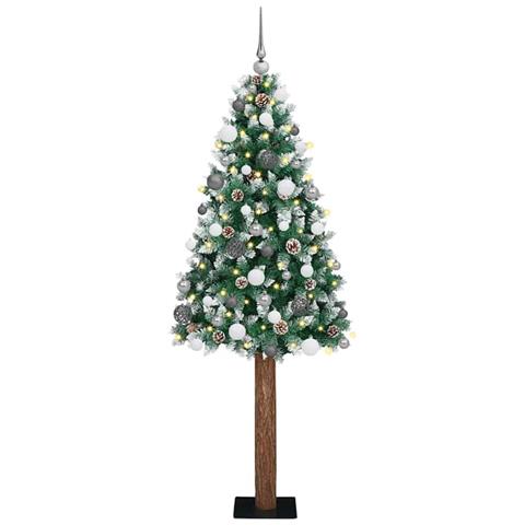 Albero di Natale snodato Verde 72 x 72 x 180 cm PVC - Foto 1