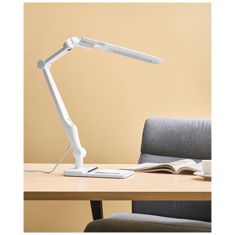 Lampada Da Scrivania A Led Pegasi Con Dimmer Bianco - Foto 1