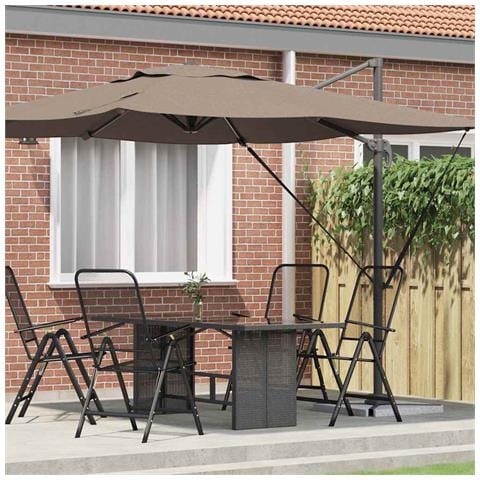 Parasol Roma Talpa 286 x 285 x 265 cm Poliestere e Alluminio - Foto 2