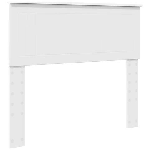 Testiera con testiera Bianco Lucido 100 cm Legno multistrato - Foto 1