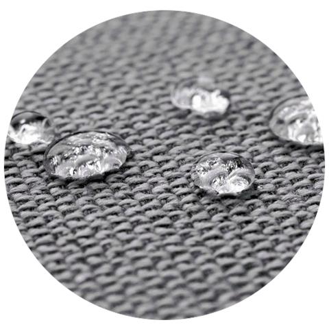 Cuscino da giardino impermeabile grigio 50x50x50 cm - Foto 4