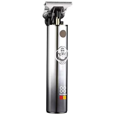 Tosatrice Elettrica Professionale Argento Con Display Digitale - Strumento Di Grooming - Foto 2
