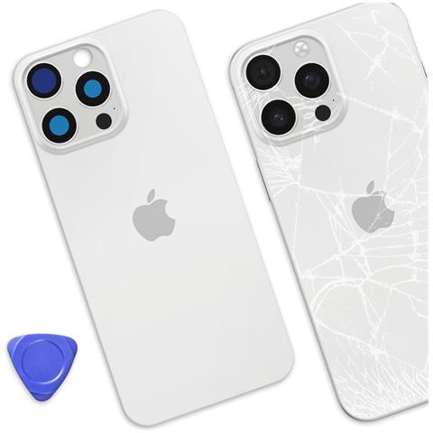 Coperchio Batteria Di Ricambio Per Iphone 16 Pro Max Con Adesivo Integrato - Foto 4