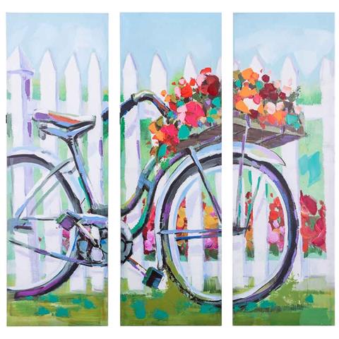 Quadro Dipinto A Mano 30x90x3h - Foto 2