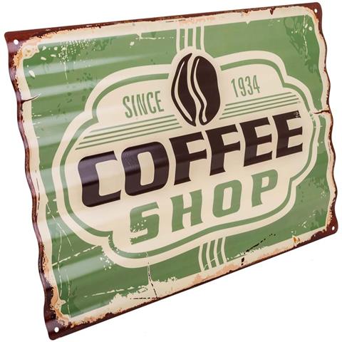 Placca In Metallo Verde 40x59x1h - Foto 1