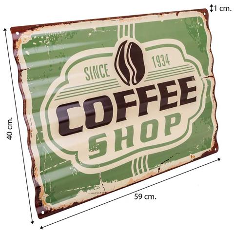 Placca In Metallo Verde 40x59x1h - Foto 7