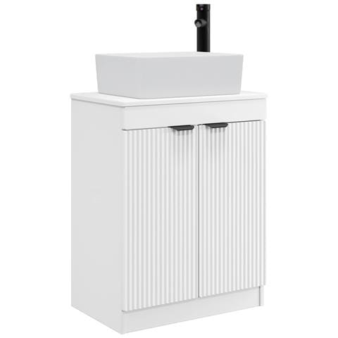 Mobile da bagno con lavabo Bianco 54 x 35 x 83 cm - Foto 1
