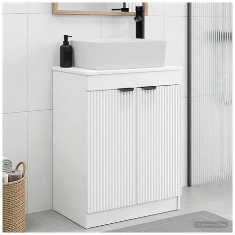 Mobile da bagno con lavabo Bianco 54 x 35 x 83 cm - Foto 2