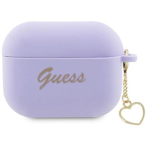 Indossa Il Coperchio In Silicone Viola Guap2lschsu Per Airpods Pro 2 Della Heart Collection. - Foto 1