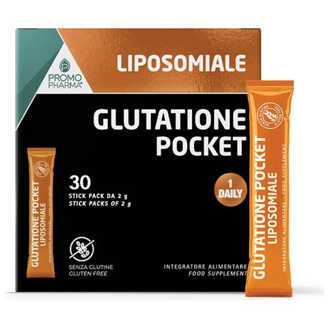 Glutatione Lipos Pocket 30 Stick da 2 g - Foto 1