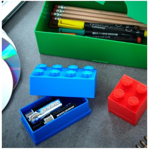 Contenitore Mini Box 8 Colore Azzurro - Foto 4