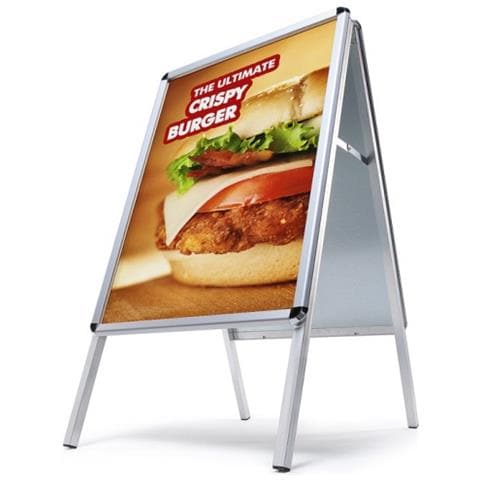 Cavalletto Bifacciale 70×100 Con Pellicola Protettiva In Pvc Antiriflesso. - Foto 1