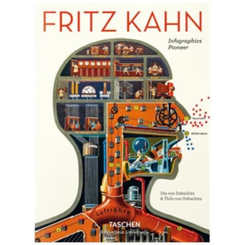 Uta von Debschitz - Fritz Kahn. Infographics pioneer. Ediz. italiana, spagnola e inglese - Foto 1