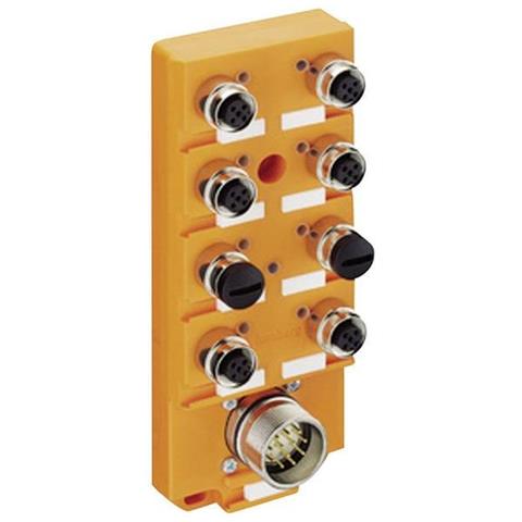 Scatola Sensore Attuatore Passiva Distributore M12 Con Filettatura In Metallo Asbs 6 / led 5-4 1 - Foto 1
