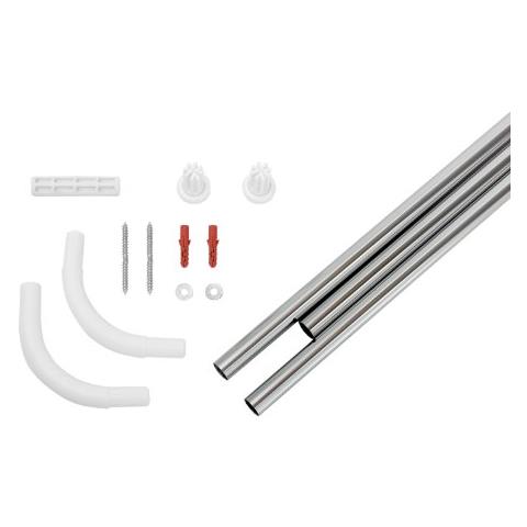 159500 Barra Angolare Universale In Alluminio Lucidato 21 Mm - Foto 2