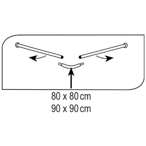 159500 Barra Angolare Universale In Alluminio Lucidato 21 Mm - Foto 5