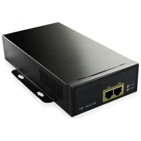 Poeinj-95w Adattatore Poe E Iniettore Fast Ethernet, gigabit Ethernet 55 V (95w 802.3af / at Poe Injector - 100-240v, 50-60hz, 55v Dc, - Maximum Speed Rate: 1000mbps, Transmission Distance: 100m - Warranty: 24m)  - Foto 1