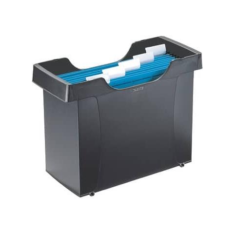 Portacartelle Sospese Mini File Plus In Polistirolo A4 Nero 19930395 - Foto 1