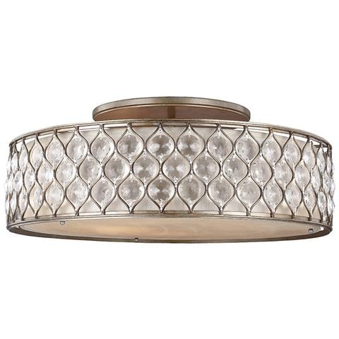 6 Light Flush Light, Argento Brunito - Foto 2