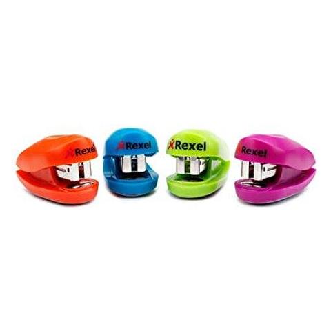 Compagno Mini Cucitrice 10 Fogli Capacit Si Inserisce In Una Borsa Include Staples Colori Assortiti 2.100.150 - Foto 1