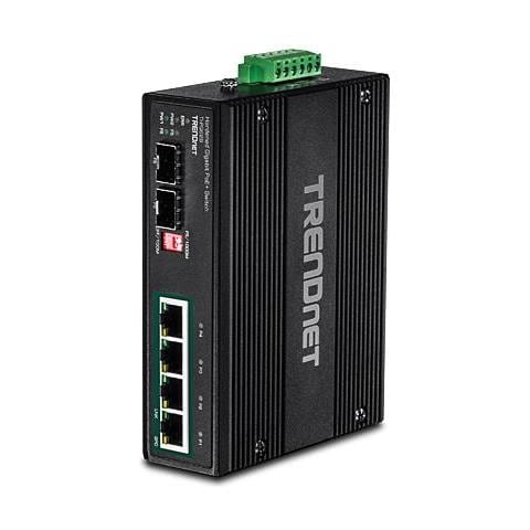 SWITCH 6 GIGABIT IND POE+ 2SFP - Foto 1
