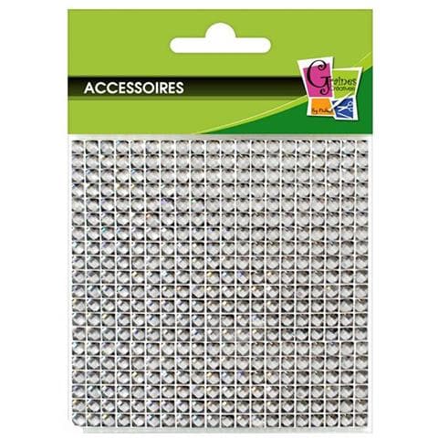 Strass Quadrati Adesivi - 87 X 87 Cm - Foto 1