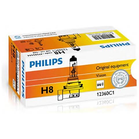 Lampada Philips H8 12v 35w Pgj-19 - (rif. philips: 12360c1)  - Foto 1