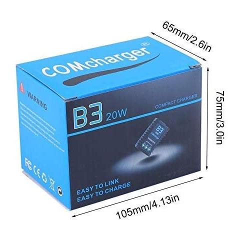 B3 20w 1.6a Ac 100 A 240v 50 / 60hz Compatto Portatile Balance Caricabatterie Facile Da Collegare Per 2s-3s Lipo Per Imax - Foto 2