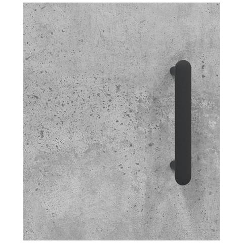 Credenza Grigio Cemento 69,5x34x90 Cm In Legno Multistrato - Foto 11