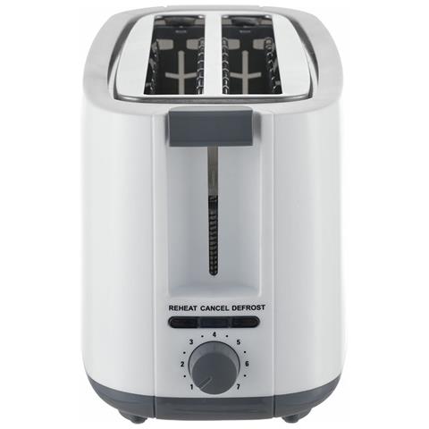 Tostapane 07799 Doppio Slot Potenza 1400 W Colore Bianco - Foto 2