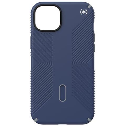 Cover Con Chiusura A Clic Presidio2 Grip Per Iphone 15 Plus / 14 Plus, Blu Scuro - Foto 1