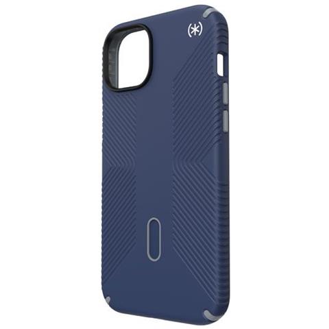 Cover Con Chiusura A Clic Presidio2 Grip Per Iphone 15 Plus / 14 Plus, Blu Scuro - Foto 2