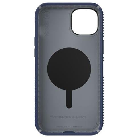 Cover Con Chiusura A Clic Presidio2 Grip Per Iphone 15 Plus / 14 Plus, Blu Scuro - Foto 5