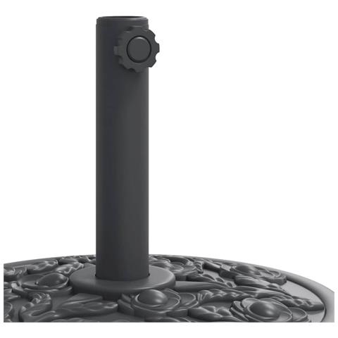 Base per Ombrellone con Ruote per Pali Ø38/48 mm 27 kg Rotonda - Foto 8