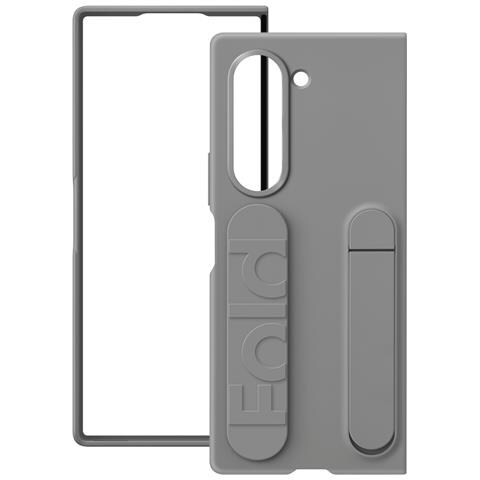 Cover Originale Galaxy Z Fold6 Impugnatura E Cavalletto, Grigio Scuro - Foto 5