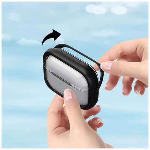 Custodia Protettiva Trasparente Per Airpods Pro 2 - Foto 2