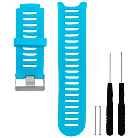 Cinturino Di Ricambio Per Orologio Garmin Forerunner 910xt Blue - Foto 1